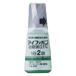 Aiphagan酒石酸溴莫尼定滴眼液0.1%:5ml×5支