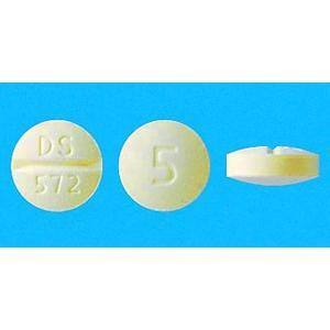 Amlodin氨氯地平OD口崩片5mg:100粒