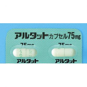  Altat醋酸罗沙替丁盐酸盐胶囊75mg：100粒