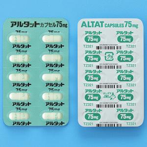  Altat醋酸罗沙替丁盐酸盐胶囊75mg：100粒
