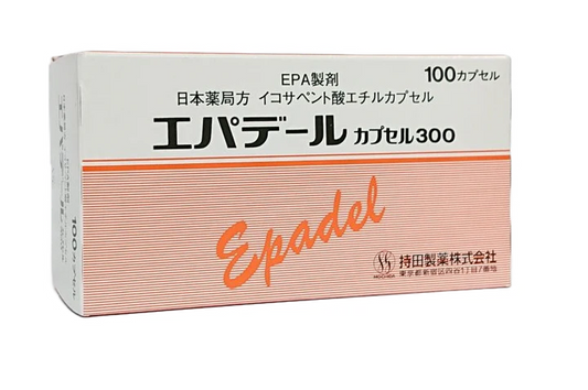 Epadel二十碳五烯酸乙酯胶囊300  100錠  エパデールカプセル  Epadel Capsule 池田  高血脂 降血脂