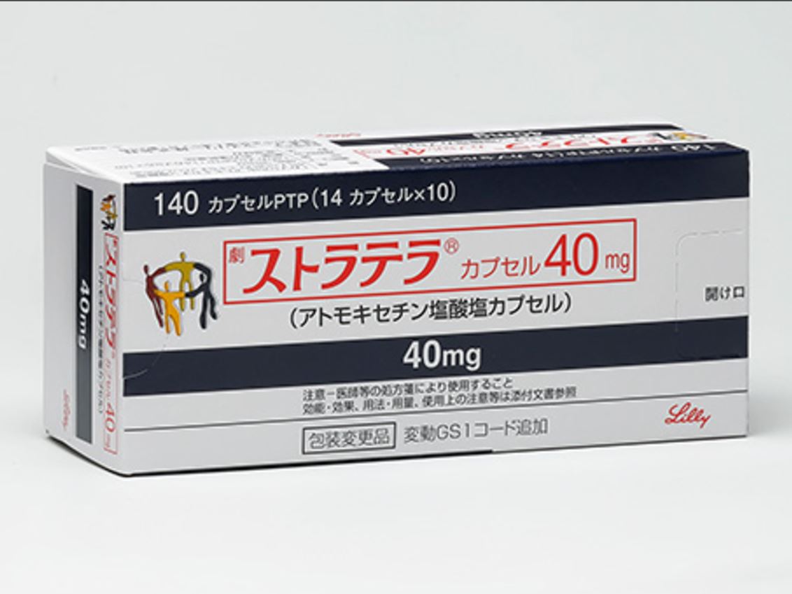 择思达 盐酸托莫西汀 40mg ADHD治疗 140錠x1盒