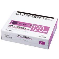 Glycerin Enema 50% L-type: 120ml x 10 enemas
