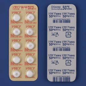 Dilazep Hydrochloride盐酸地拉卓片50mg「沢井」：100片